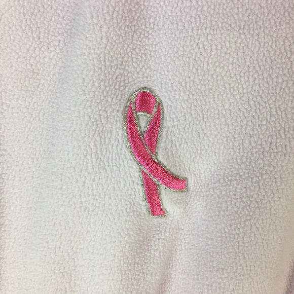 Columbia Breast Cancer Quarter Zip Pullover - Picture 4 of 6